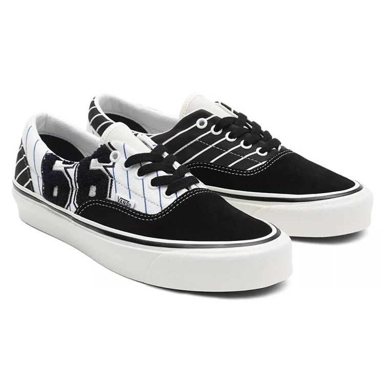 Vans Era 95 DX Anaheim Factory - Patchwork True White Unisex Sneakers Black Patchwork-League VN0A2RR14GE