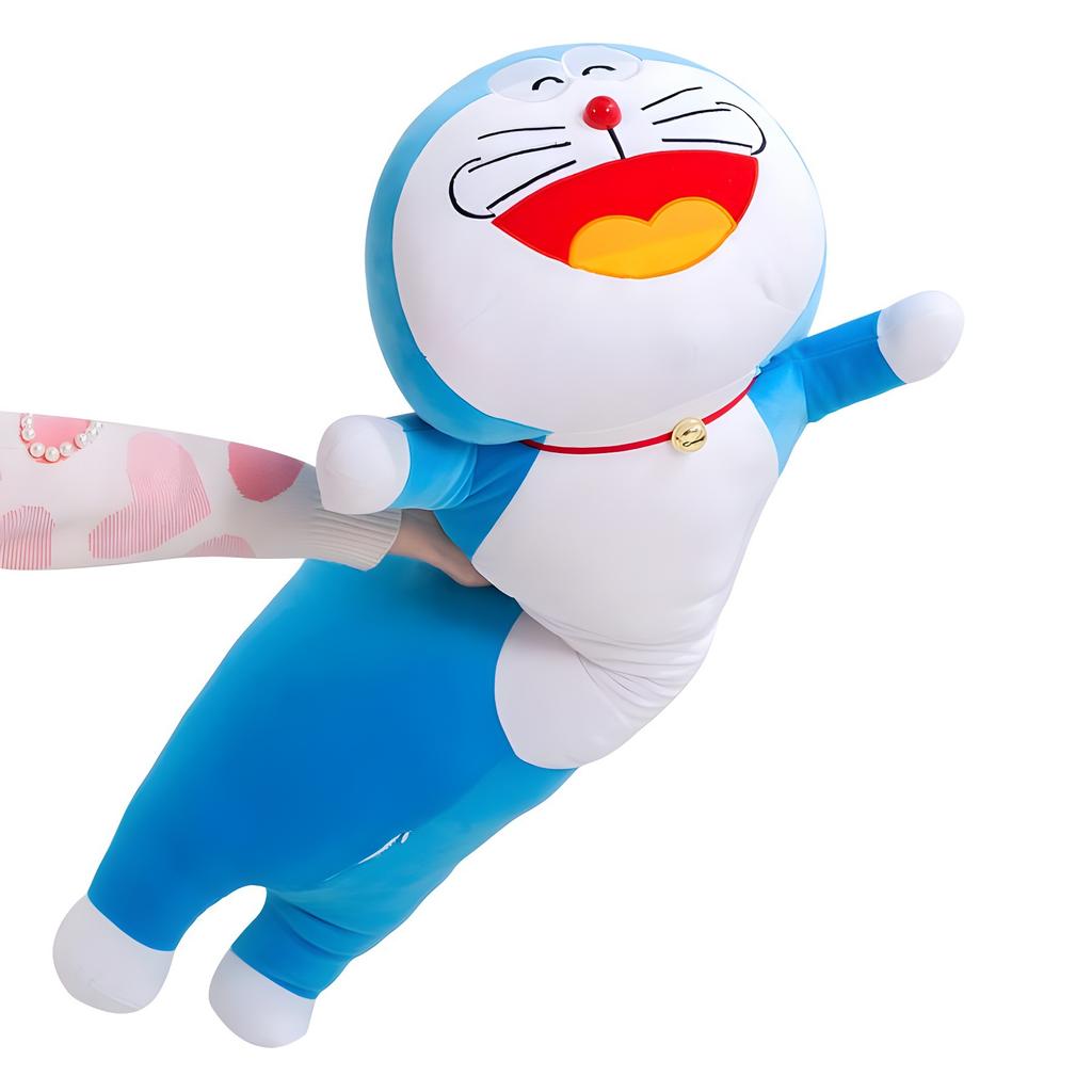 Plush Doll Blue Fat Doll Doll Toys  Jingling Cat Doll Pillow Doll Creative Gift
