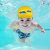 Kid Swimming Cap For Age 6-12, Pu Swimming Cap For Girls And Boys