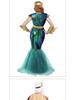 Neptune Pharaoh Queen Halloween Costume for Adult Men & Women - Role-Playing Performance Attire