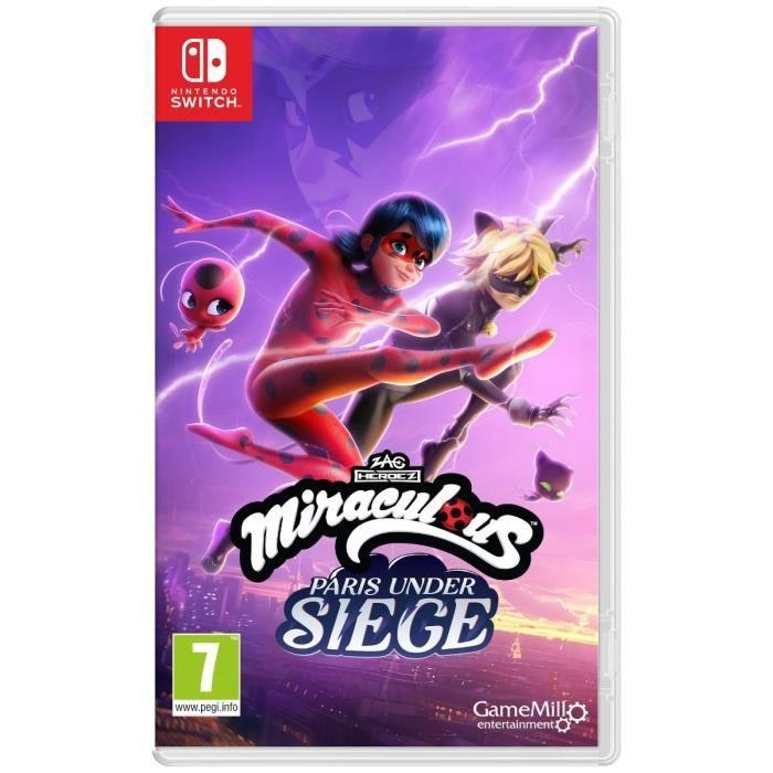 Miraculous paris under siege - jeu nintendo switch