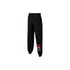 Nike Rabbit Print Fleece Loose Knit Sports Pants Kids Bottoms Black FD9936-010