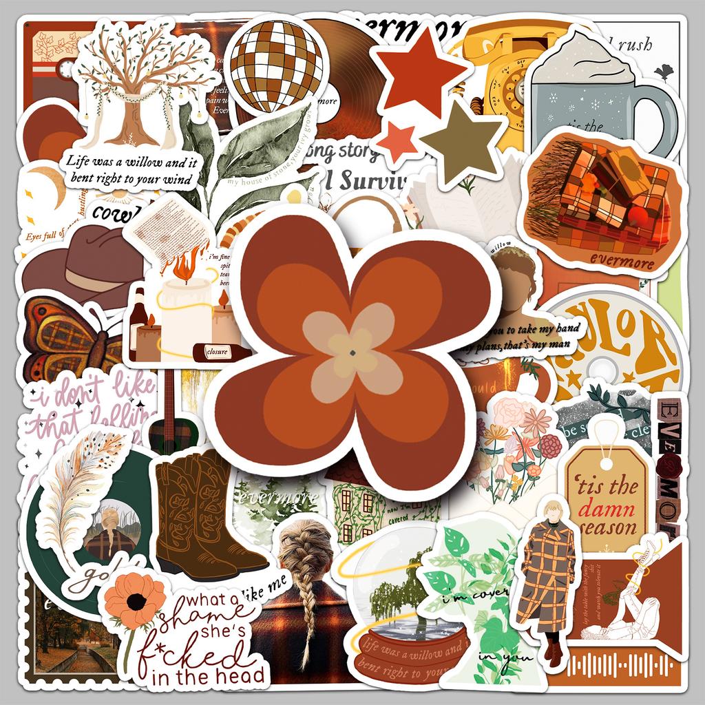 Fun Sticker Pack For Water Bottles, Luggage, Laptop, And Phone Case Decoratio