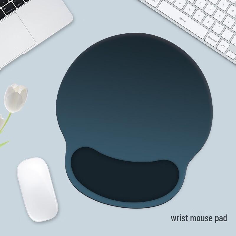 Set Ergonomic cu Suport pentru Încheietura Mâinii din Silicon pentru Tastatură și Mouse