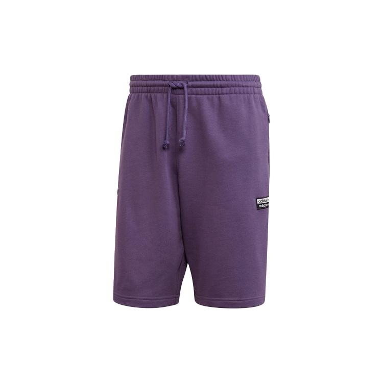 adidas originals Logo Printing Running Sports Shorts Purple Men s FM2237 XL