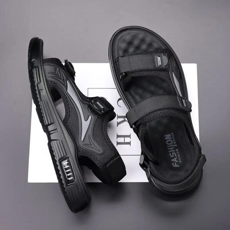 Fashion Beach Shoes for Men Running Sports New Fashion on Offer Trend 2025 Color Wholesale Pvc Stylish Comfortable 39 Buy Man Sandals