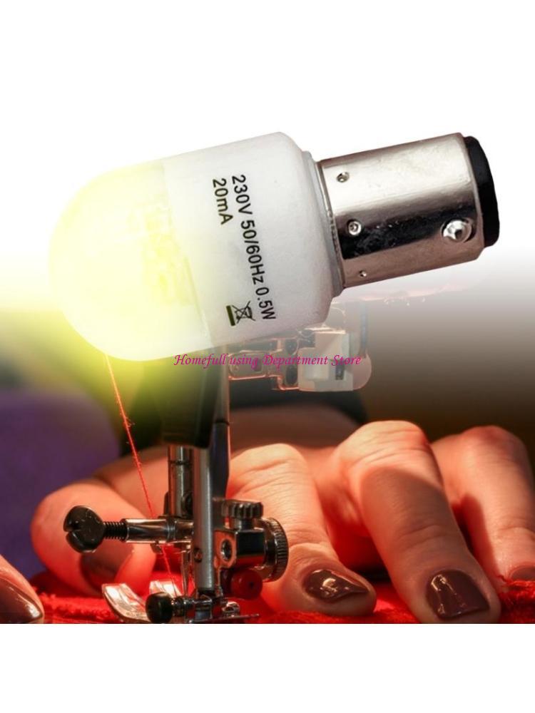 

2 шт. Лампа для швейной машины 0,5 Вт Цоколь BA15D Маленькие пигмейские лампы Простая установка China Mainland