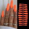 24Pcs/Set Art Extension Full Cover Coffin Fake Nail False Nails Nail Tips Ballerina Nail
