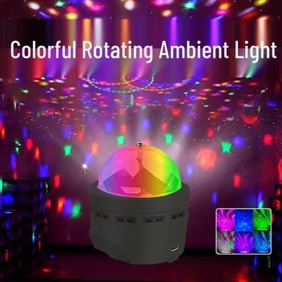Starry Sky Aurora Projector: Romantic Night Light with Water Ripple and Colorful Atmosphere A106