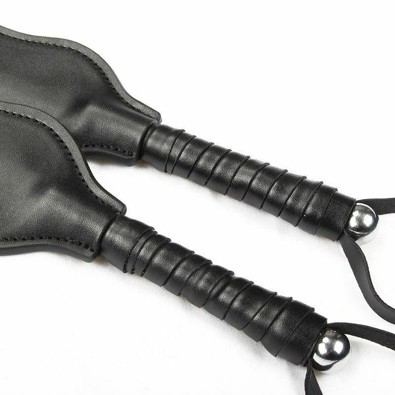 Black And Red Spanking Paddle Impact Toy Fetish  Sex Whip  Paddles