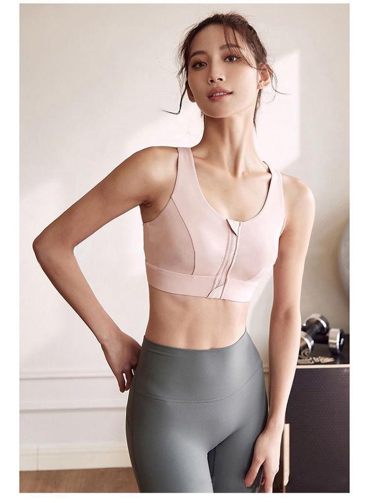High-Impact Padded Sports Bra - Women's Shockproof Running & Yoga Camisole
