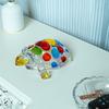 Clear Turtle Figurine Decoration Painted Tortoise Statue Craft Creative Turtle Ornament  Desktop