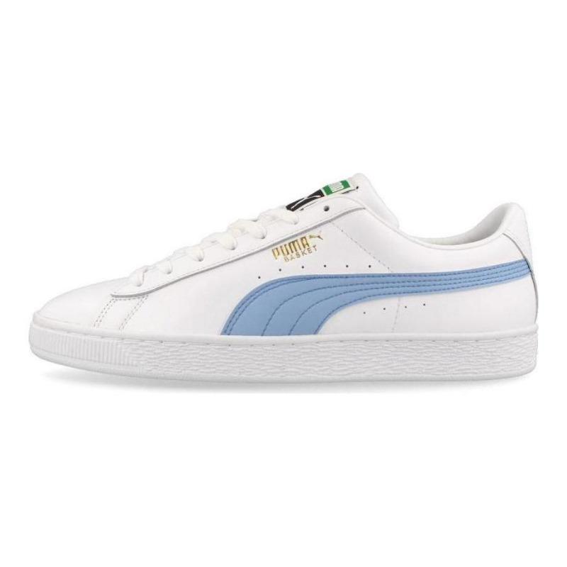 PUMA Basket Classic Xxi Unisex Low-top Retro Skate Shoes Blue White 374923-09 39