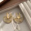 Fashion Rings, High-end Earrings, Earrings, Unique Texture, Elegant Temperament, Simple Light Luxury, Personalized Versatile Earrings, Women