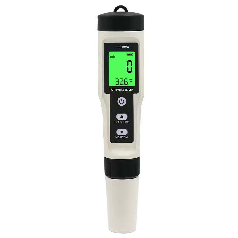 Hydrogen-Rich 4-in-1 pH Meter with ORP & Temp Backlit Water Quality Test Pen