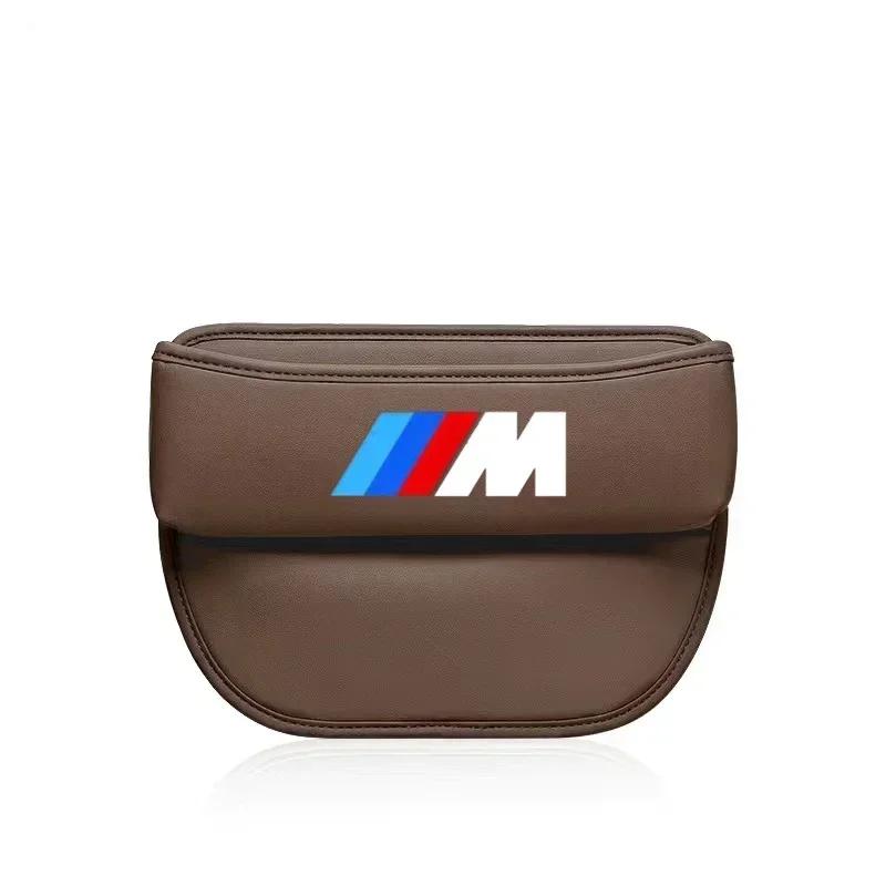Car Sticker Hot 2025 Auto Seat Gap Storage Box Car Seat Organizer Holder For BMW M Performance E46 E90 E60 F10 F30 E39 E36 F20 E