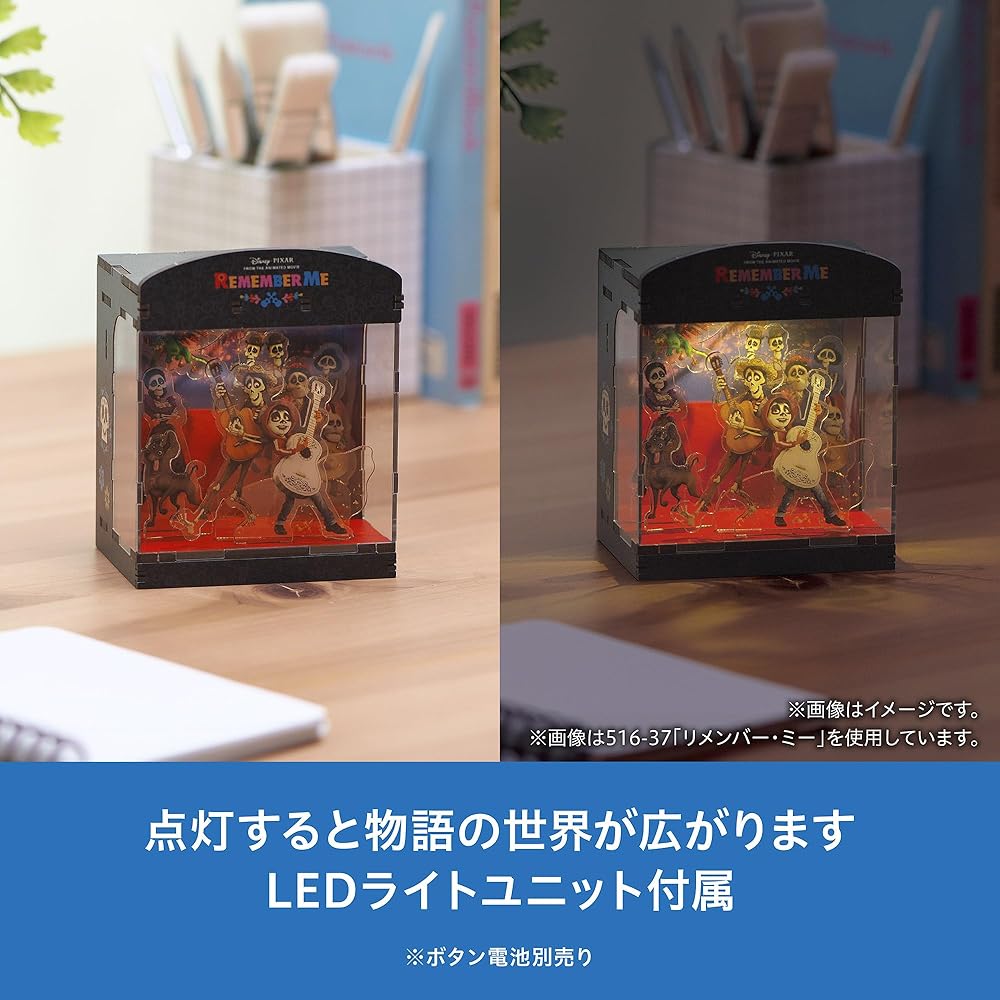 Yanoman Hakobeya Toy Story LED Light Interior Kit Mini Decoration H9.5 x W7.5 x D6 cm