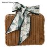 1Set Rattan Suitcase Natural Tasteless Solid Handle Rattan Woven Storage Case for Picnic
