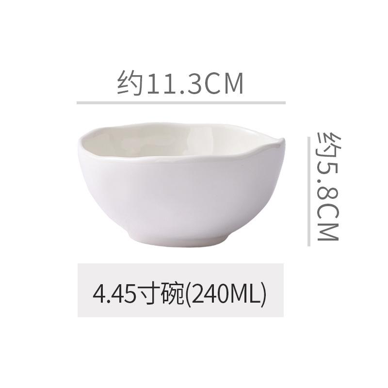 Ceramic Dinner Plate Western Steak Plates Dessert Bowl and Water Cup Pasta Dish Sushi Plate Serving Plates Soup Bowl Fruit Bowls