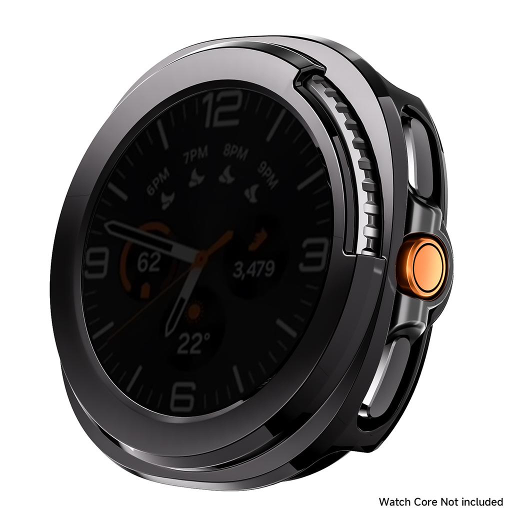 PC-fodral+Glas Sekretessfilm Fodral För Samsung Galaxy watch 8 Classic Tillbehör Skärmskydd Stötfångare Skyddande Hölje Klocka 8