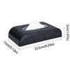 Curved Design Car Tissue Box High-end Style Car Console Tissue Box  Car Interior