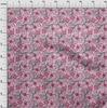 oneOone Bavlna Flex Fabric Listy & Floral Block Print Fabric By Yard 40 Inch