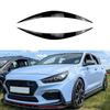 Für Hyundai I30 I30N MK3 2017 2018 2019 Scheinwerfer Augenbraue Augenlid Verkleidung Lampenabdeckung Aufkleber Autozubehör