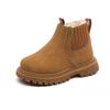 New Arrival Fall/Winter Kids' Warm Plush-Lined Short Boots – Trendy Fashion, Simple Versatile Durable Boots for Toddlers (Unisex)
