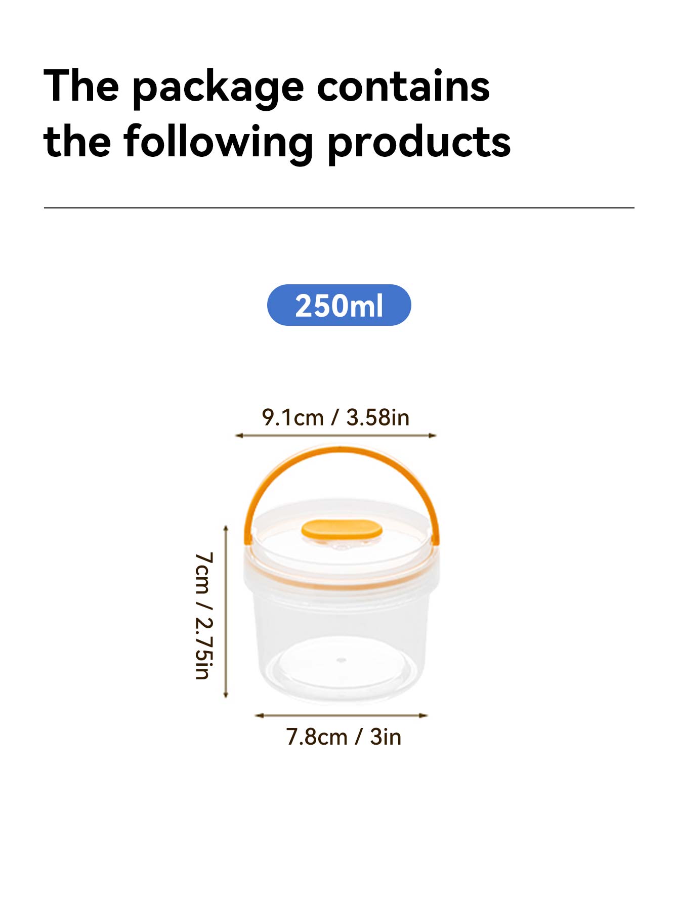 

WORTHBUY Hermetic Pot For Food Organizer Storage Box Fridge Food Container Fresh-Keeping Fruit Vegetable Kitchen Sealed Boxes