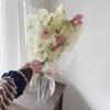 50Pcs Package Supplies Wrapping Paper Transparent Bouquet Packing Material  Wedding