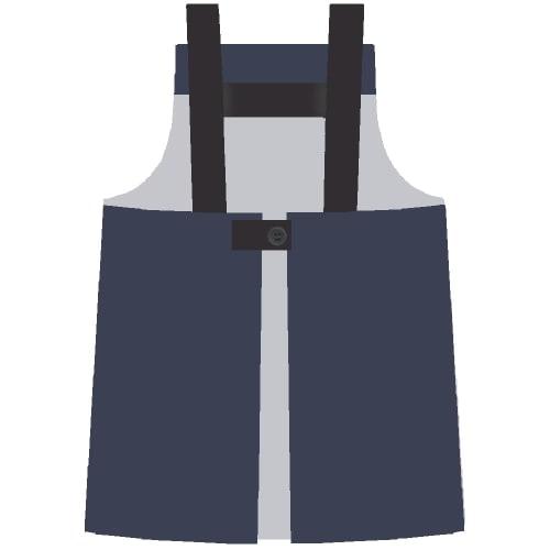 Salonge Apron Pok?mon 46805-29 Pok?mon Ball Transfer Navy Kids' 130cm