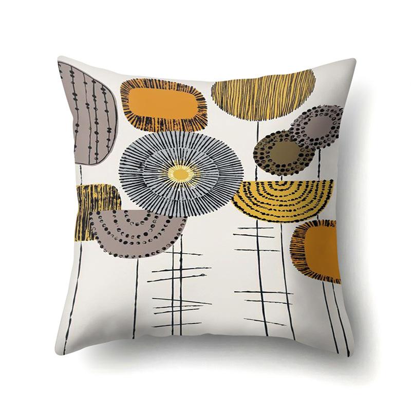 Polyester Pillowcase Automobile Decoration Home Printed Pillowcase