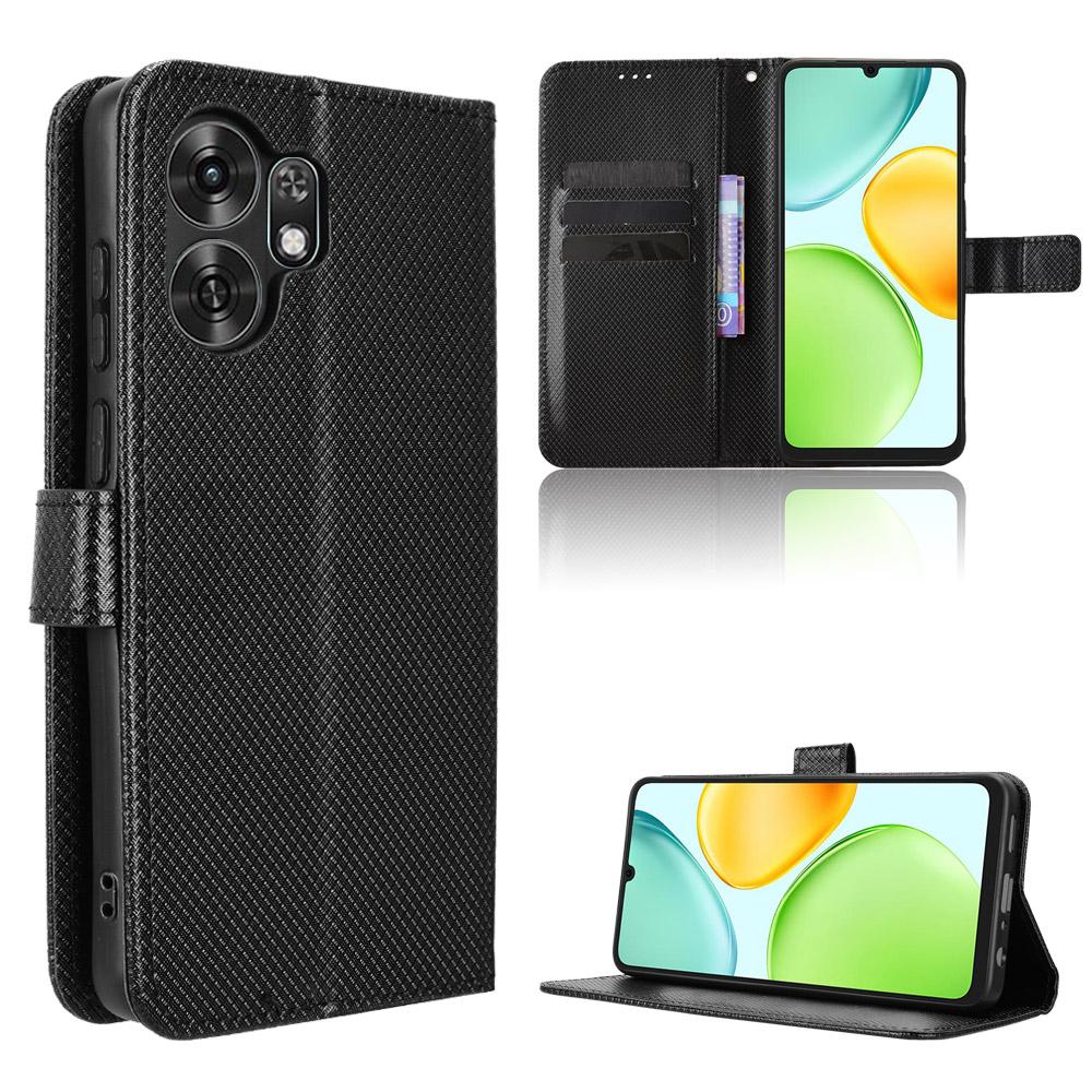 Flip Cover compatible for Honor X6D PU Leather Phone Case Full-Body Protection with [RFID Blocking]
