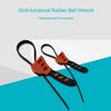SHUBIAO Rubber Belt Wrench, Multifunctional Rubber Belt Wrench Adjustable Spanner Bottle Opener Filter Wrench Car Repair Tool