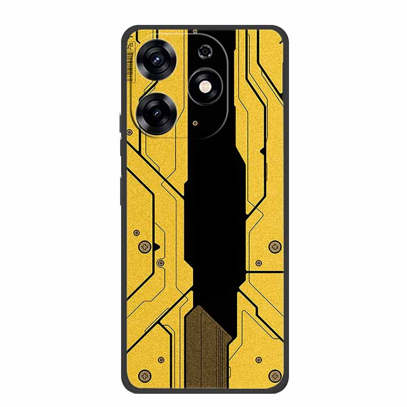For Infinix Smart 8 Plus Case Luxury Soft Silicone TPU Phone Cases Cover For Infinix Smart8 Plus Protective Flower Painted Coque