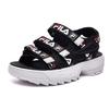 Fila Morden Chic-FMC Lässige Strand-Sportsandalen Damen Sandalen Schwarz Weiß F12W123802GBW