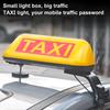 Car Taxi Signs 12V Top Roof Light LED Lamp Display Bright Magnetic Sign Car Accessories For Rideshare Ride Hailing Auto Share