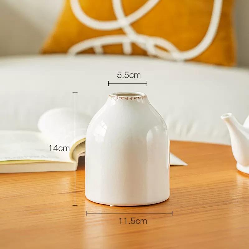 

Ваза Керамическая ваза Европейская классическая ваза Домашняя гостиница Цветочная композиция Модный орнамент Ваза A