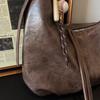 Soft PU Hobo Bag with Slouchy Design and Adjustable Strap Ideal for Everyday Use and Casual Outfits