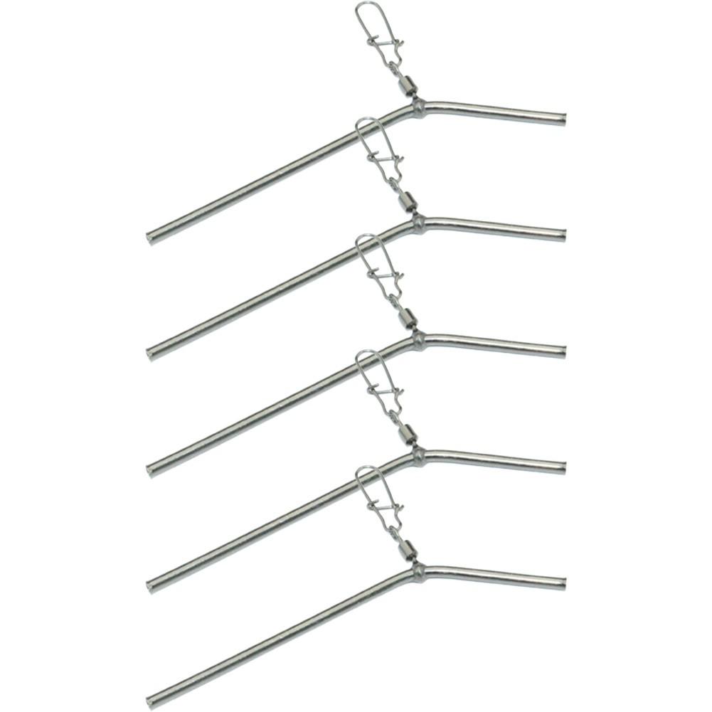 5 Stück Kleiner Stil Messingrohr Angelzubehör 50/70/90mm Anti-Tangle Bo-oms Kleine Kupferrohr Balance Meeresangeln Balanceverbinder