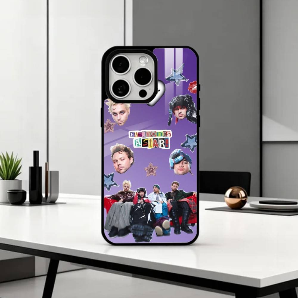 5 S-Seconds of S-Summer Band Phone Case For iPhone17,16,15,14,13,12,11 Plus,Pro Max Magnetic For Magsafe Wireless Charging