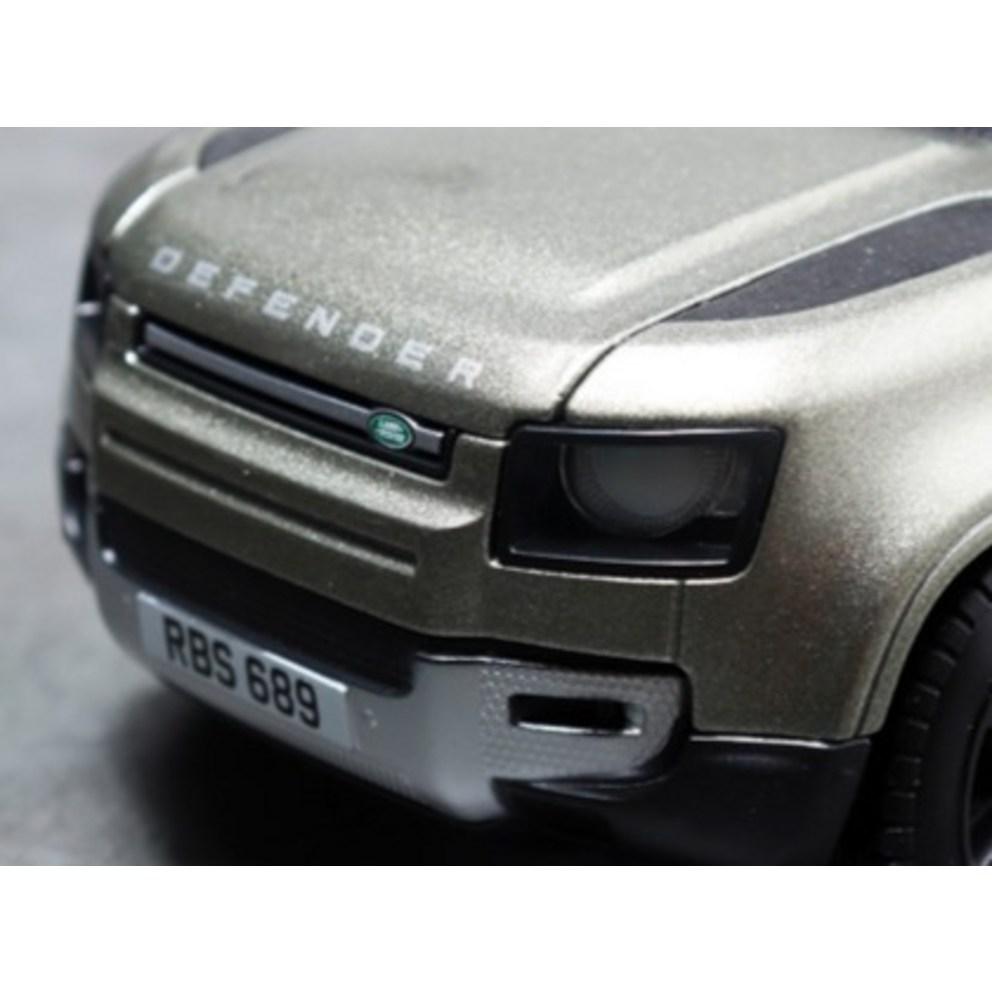 Bburago 1:24 Land Rover Defender 2022 SUV Diecast Model Auto, Zelená