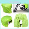 Strapazierfähige Canvas Universelle Outdoor Radsport Fahrrad Packtasche Regenhülle für Staubschutz