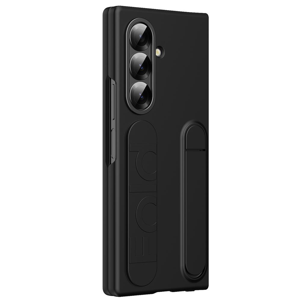 Pulsera Plegable Soporte Funda para Samsung Galaxy Z Fold 7 6 5 4 Fold6 5G Funda Protección Lente Cristal Frontal Cubierta Plástico PC Tapa