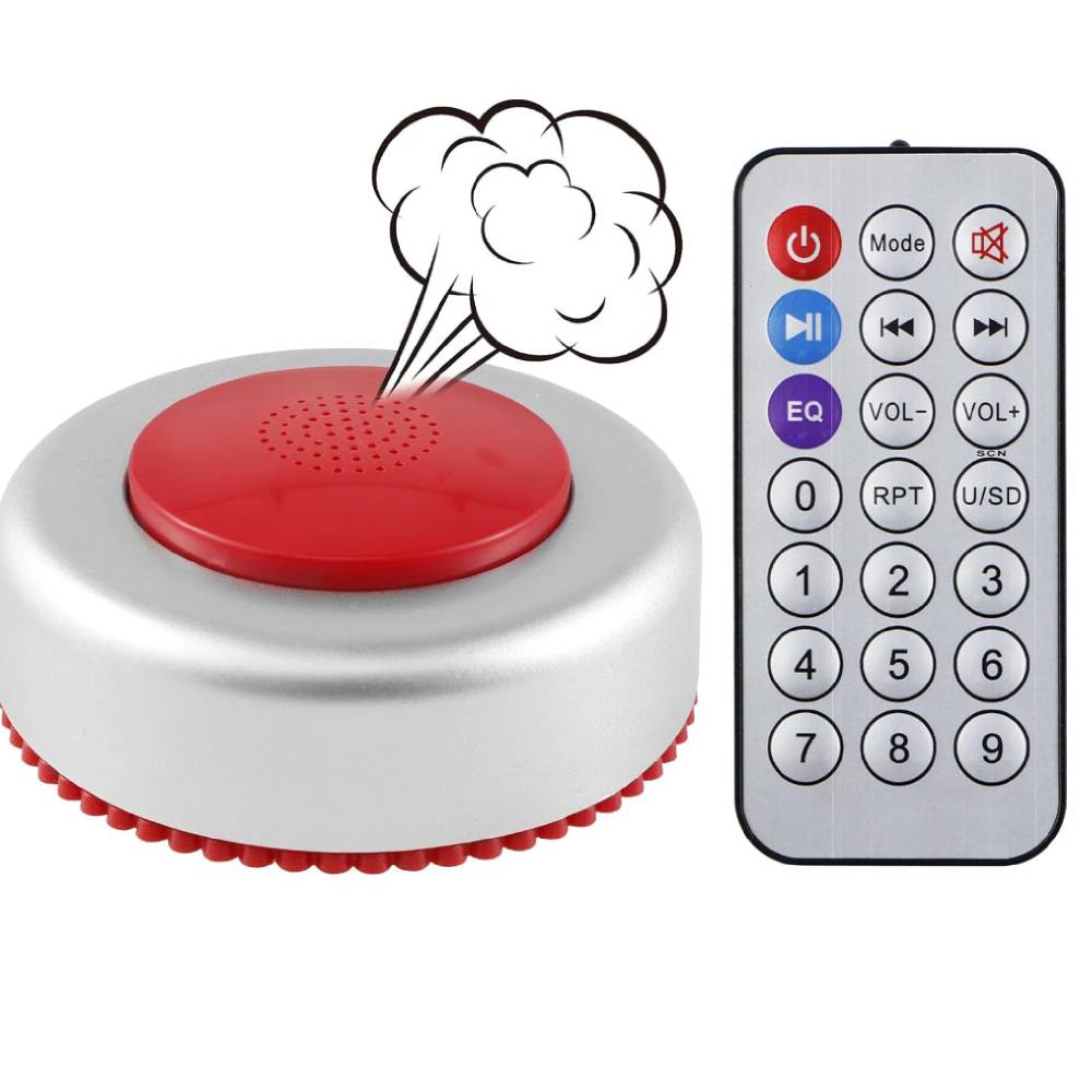 Remote Controlled Fart Machine Noise Maker with 50 Different Realistic Sounds Prank Toy Funny Gag Sound Machine for Party