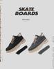 Martin Men's Spring Breathable Work Boots - Trendy, Versatile, Thick-Soled Casual Skate Shoes