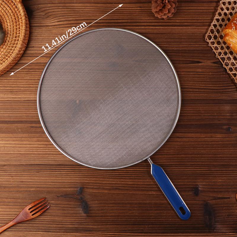 Grease Splatter Screen Guards Mesh Stainless Steel Anti Splatter Guard Oil Net Splash Cover Pan Pot Frying Oil Cooking Cover