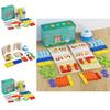 Wooden Geometric Shape Puzzle For Kids Educational Gift Toy
