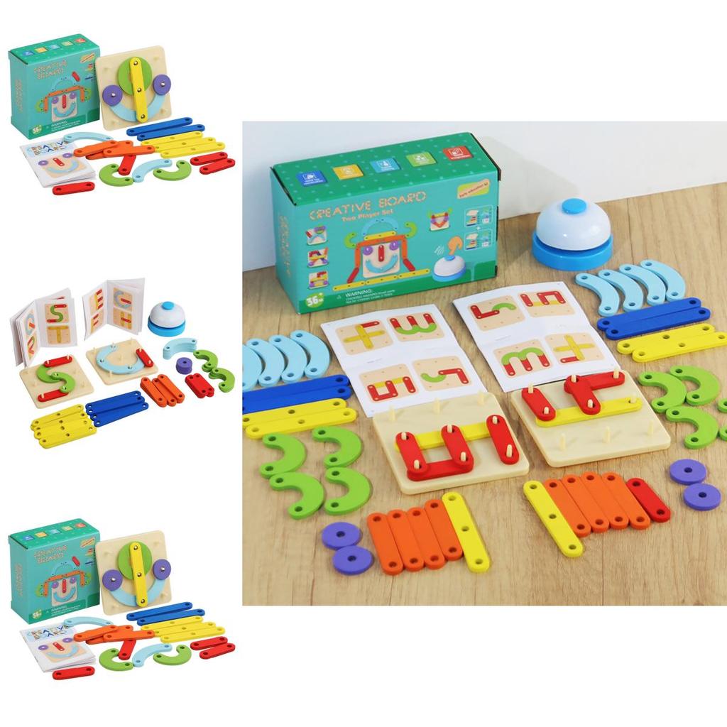 Wooden Geometric Shape Puzzle For Kids Educational Gift Toy