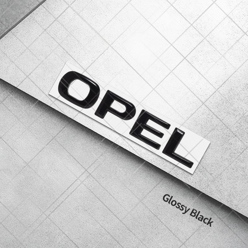 Metall 3D Für OPEL Corsa Logo Astra Adam Insignia GTC Movano Zafira Auto Styling Heckklappe Buchstaben Emblem Aufkleber Auto Zubehör